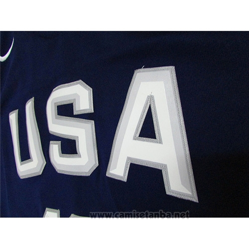 Camiseta USA 2016 Paul George #13 Azul